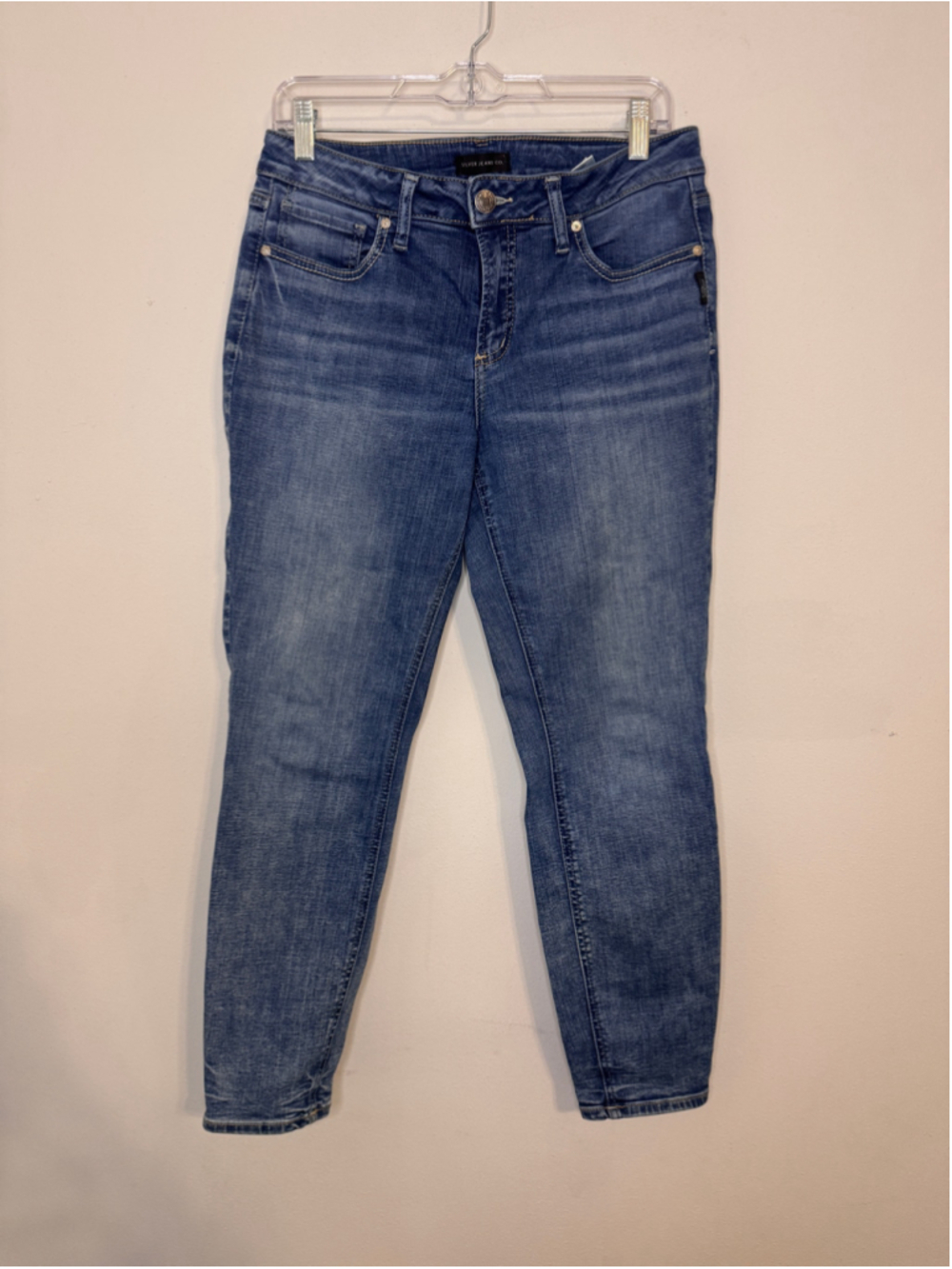 Women's Silver Jeans Co. Suki Skinny Jeans Blue Size 31